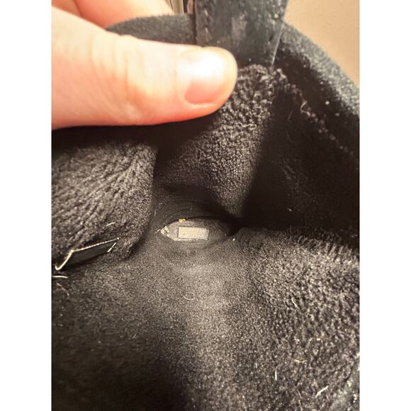 Coach Tulip Signature Logo Leather Suede Slip On Boots - Picture 12 of 12